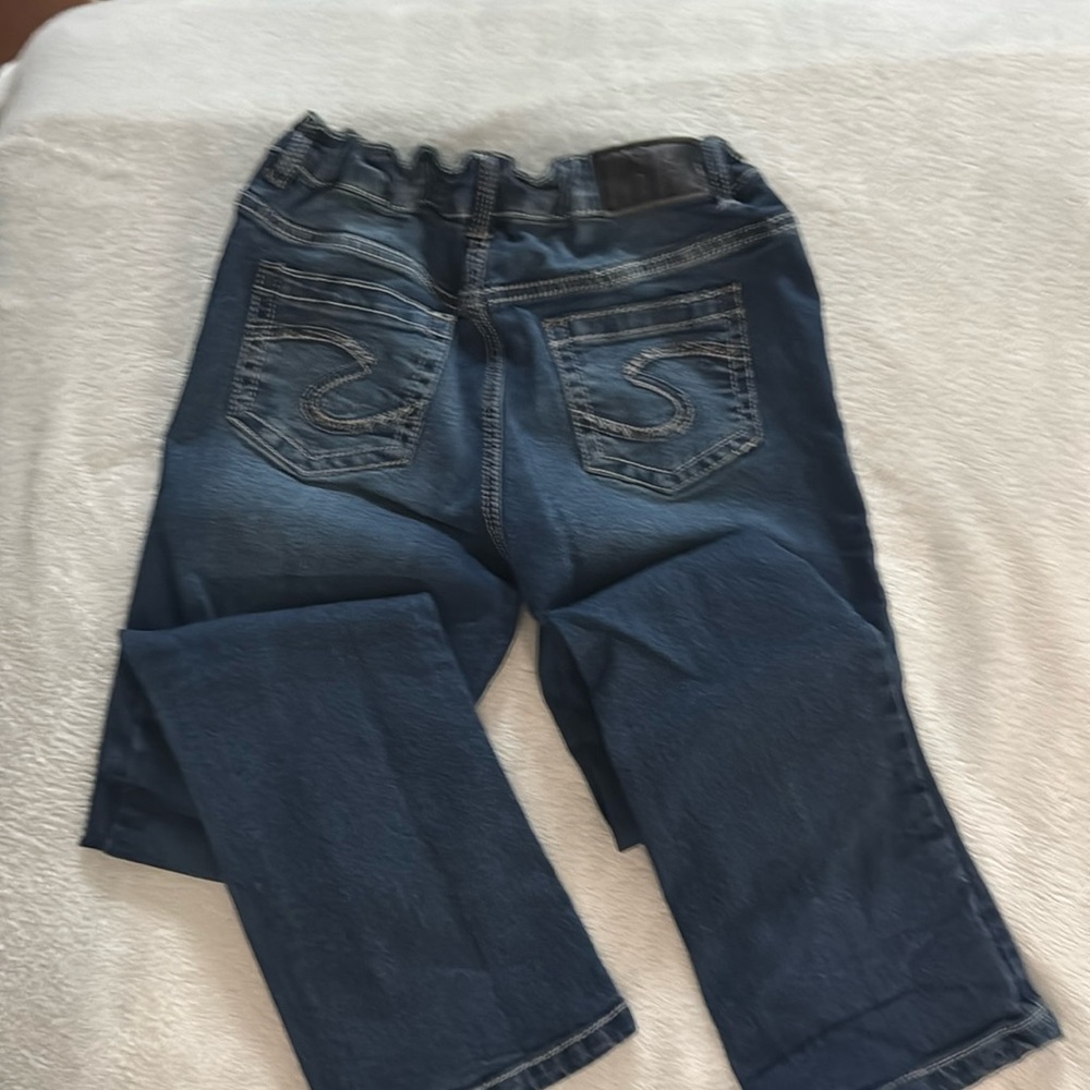 Girls blue jeans